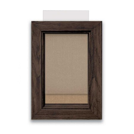 United Visual Products Indoor Enclosed Combo Board, 72"x36", Black Frame/Green & Pumice UVCB7236B-GREEN-PUMICE